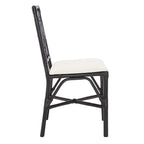 Rattan Accent Chair with Cushion