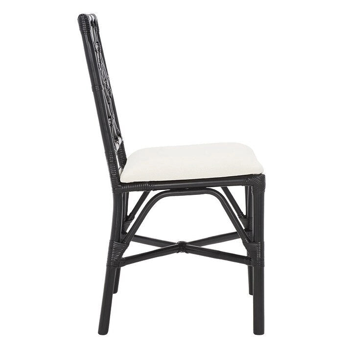 Rattan Accent Chair with Cushion