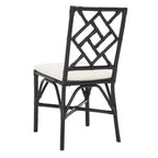 Rattan Accent Chair with Cushion