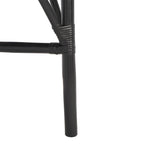 Rattan Accent Chair with Cushion